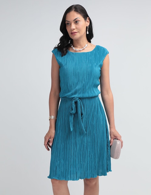 Vestido corto formal Connected Apparel para mujer