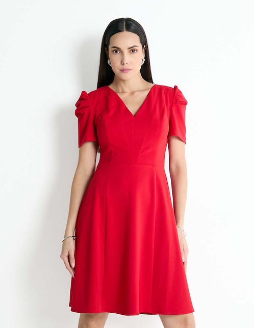 Vestido a la rodilla casual Rue de la Paix para mujer