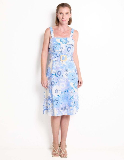 Vestido 3/4 casual para mujer 1