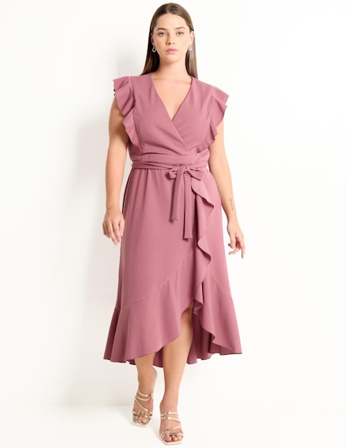 Vestido midi casual Rue de la Paix para mujer