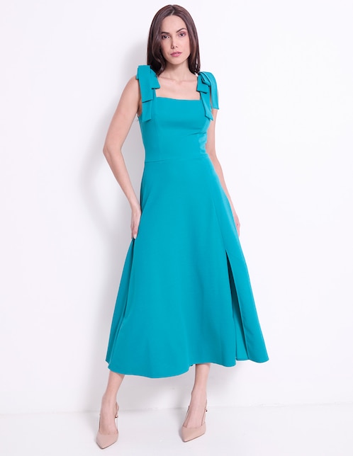 Vestido crop casual Rue de la Paix para mujer