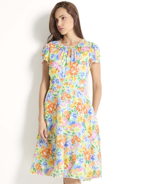 Vestido 3/4 casual para mujer