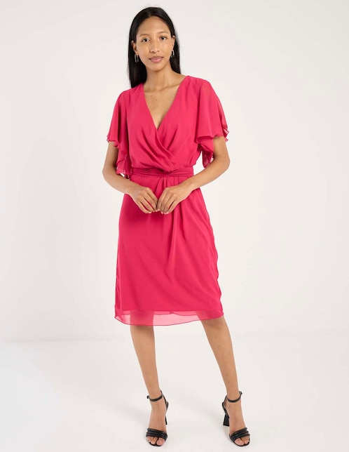 Vestido a la rodilla formal Rue de la Paix para mujer 1