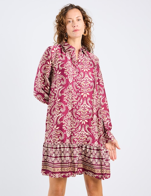 Vestido corto playa para mujer 1