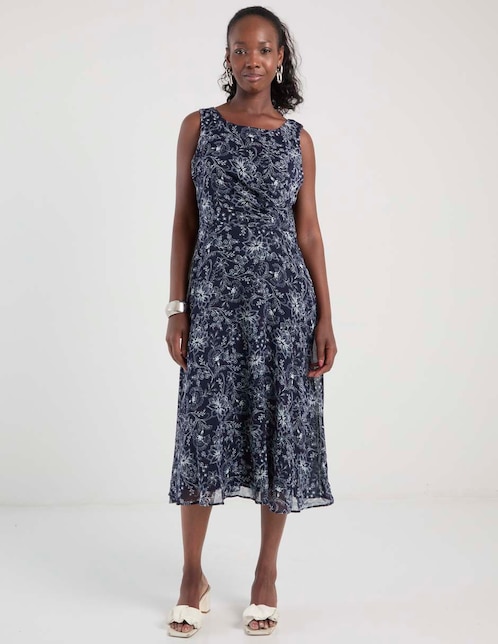 Vestido midi casual para mujer 1