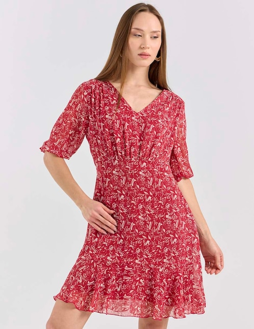 Vestido 3/4 casual para mujer 1