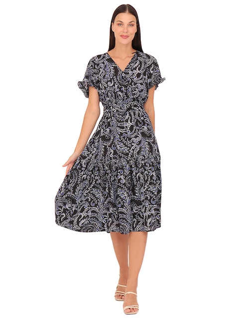 Vestido a la rodilla casual para mujer 1