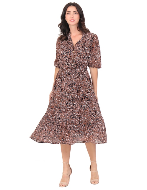 Vestido midi casual Rue de la Paix para mujer