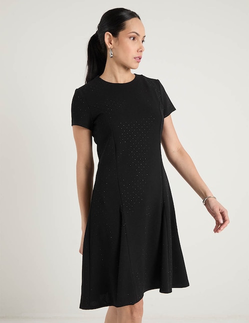 Vestido arrida de la rodilla casual para mujer 1