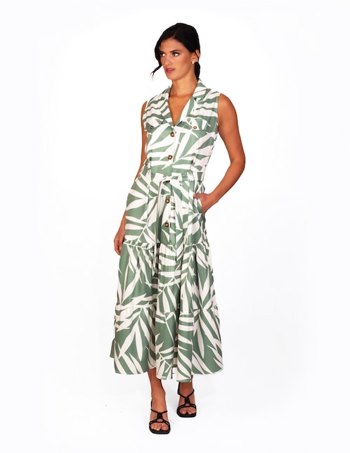 Vestido midi casual para mujer 1