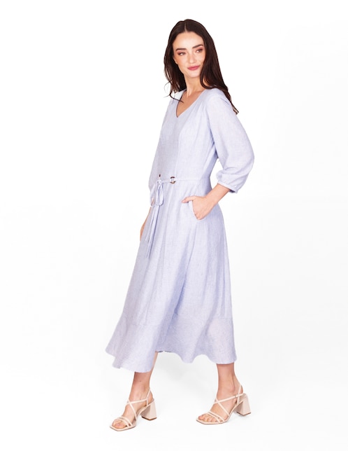 Vestido largo casual para mujer 1