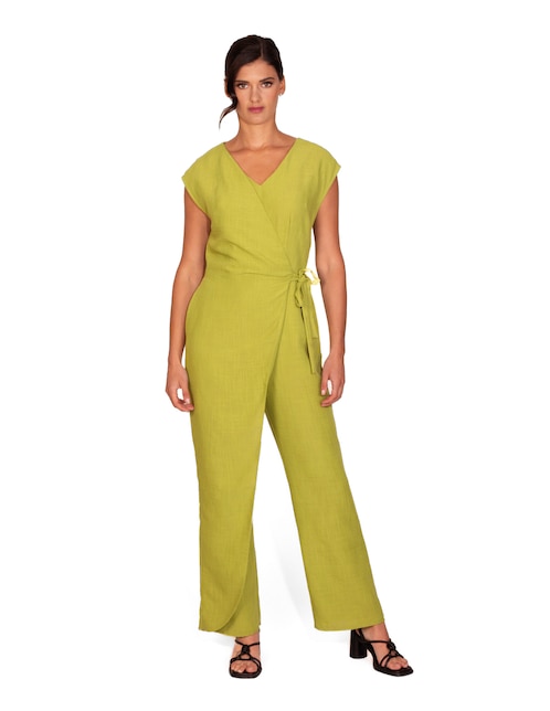 Jumpsuit estampado liso para mujer 1