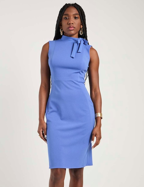 Vestido a la rodilla formal para mujer 1