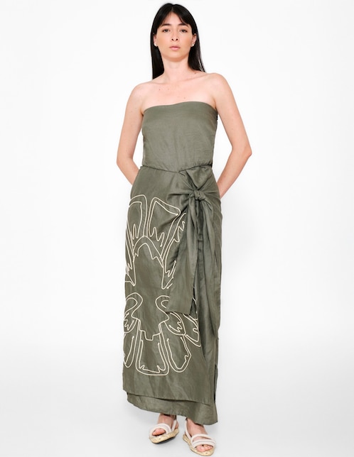 Vestido largo casual Padova Colección Tuscan Soul para mujer