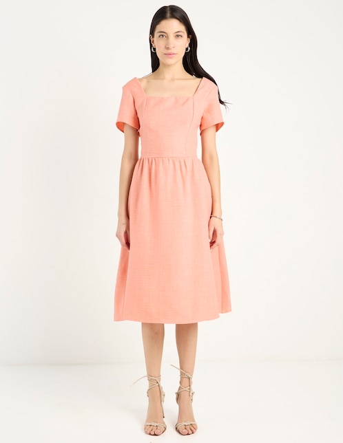 Vestido 3/4 casual para mujer 1
