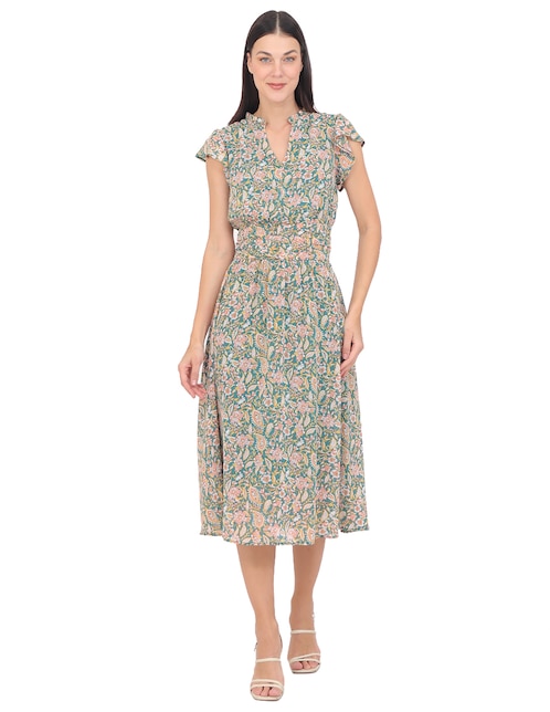 Vestido midi casual para mujer 1