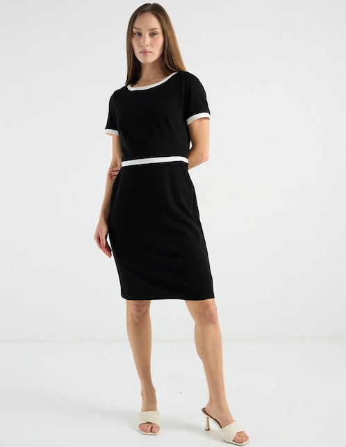 Vestido arriba de la rodilla formal para mujer 1
