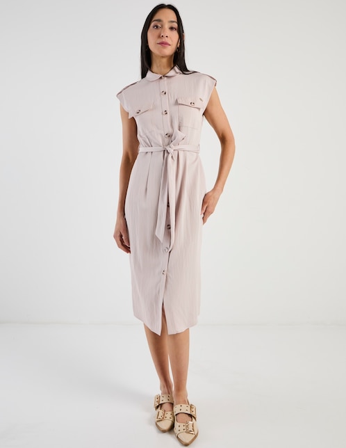 Vestido midi casual para mujer 1