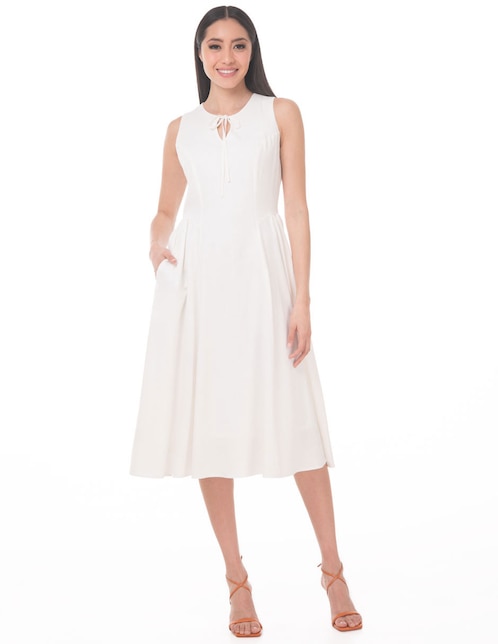 Vestido midi casual para mujer 1