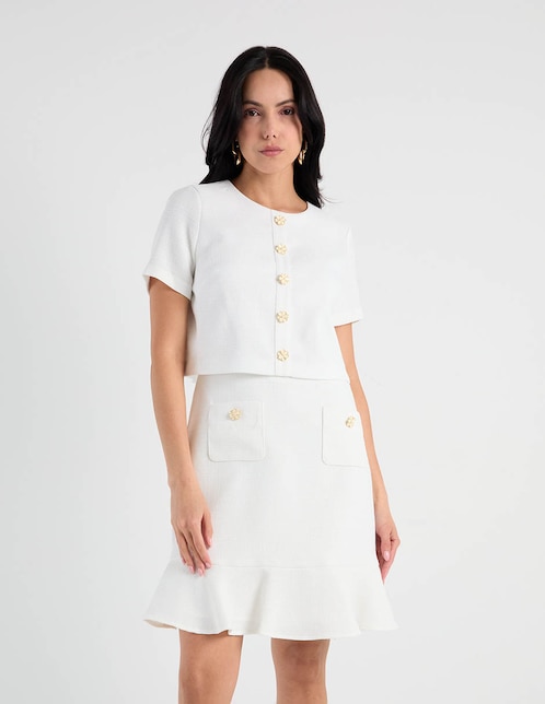 Vestido a la rodilla casual para mujer 1