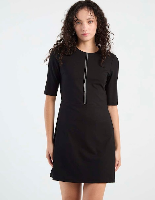 Vestido corto casual Rue de la Paix para mujer
