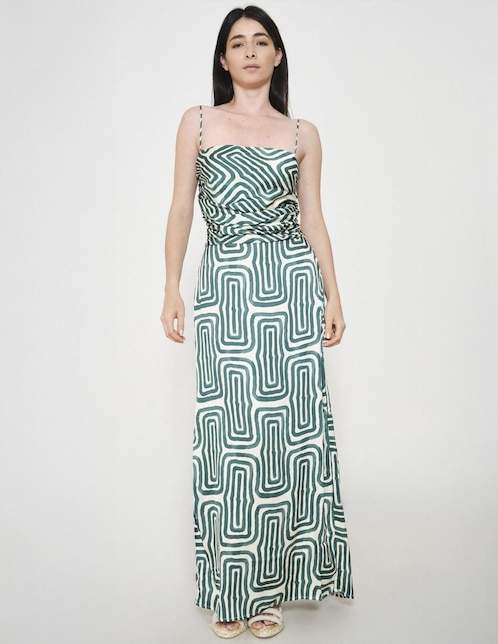 Vestido largo casual Padova para mujer
