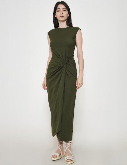 Vestido largo casual Padova Touscan Soul para mujer