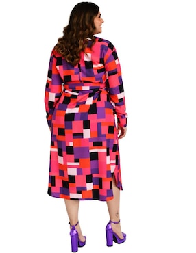 Vestido midi casual Roman Fashion para mujer