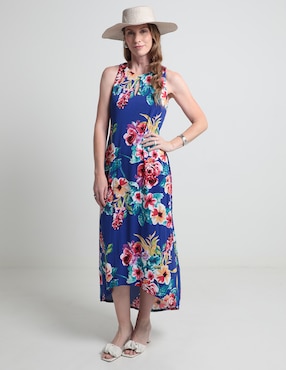 Vestido Midi Formal Connected Apparel Para Mujer