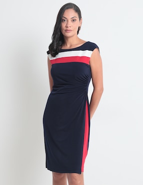 Vestido 3/4 Formal Connected Apparel Para Mujer