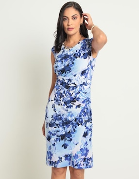 Vestido 3/4 Casual Connected Apparel Para Mujer