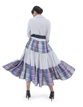 Vestido maxi casual Angelozano para mujer