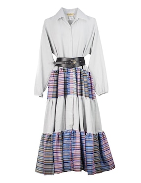 Vestido maxi casual Angelozano para mujer