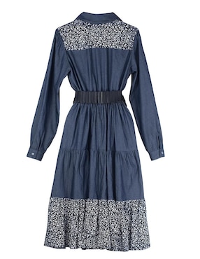 Vestido midi casual Angelozano para mujer