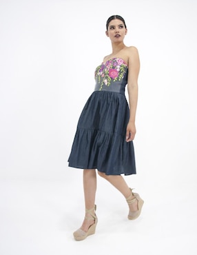 Vestido 3/4 casual Angelozano para mujer