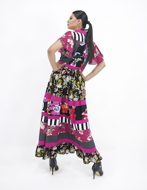 Vestido largo casual Angelozano para mujer
