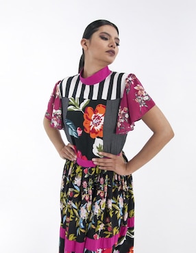 Vestido largo casual Angelozano para mujer