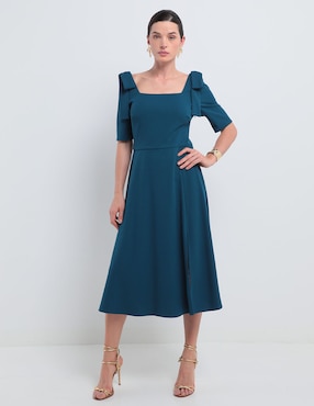 Vestido Midi Casual Rue De La Paix Para Mujer