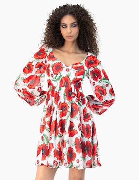 Vestido corto casual Rue Bridgerton para mujer