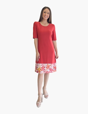 Vestido 3/4 Casual Rimini Para Mujer