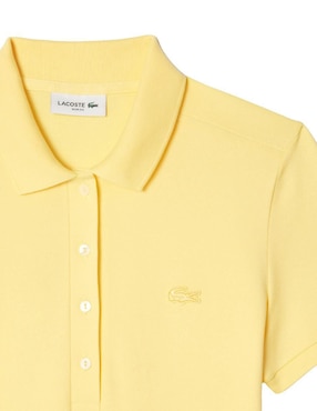 Vestido arriba de la rodilla casual Lacoste para mujer