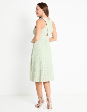 Vestido 3/4 casual Rabbit para mujer