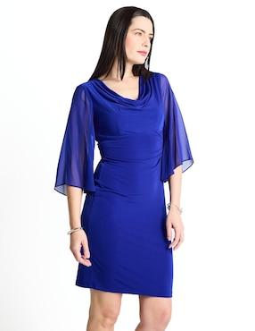 Vestido Corto Formal Connected Apparel Para Mujer