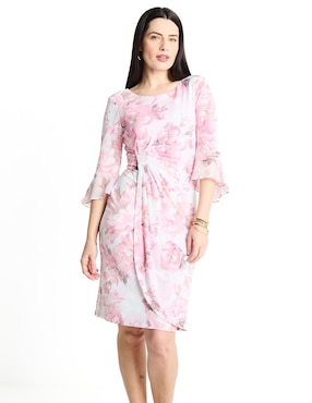 Vestido Arriba De La Rodilla Formal Connected Apparel Para Mujer