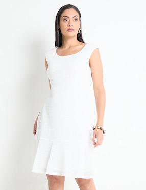 Vestido 3/4 Casual Connected Apparel Para Mujer