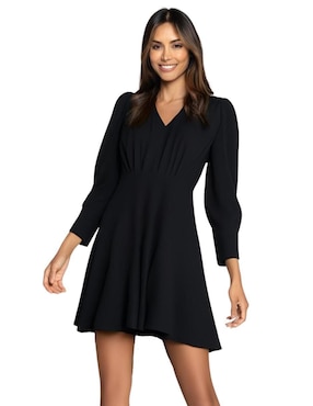 Vestido Corto Casual J&B Para Mujer