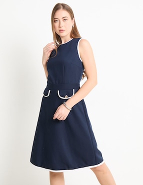 Vestido 3/4 Casual Rue De La Paix Para Mujer