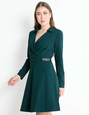 Vestido Corto Casual DKNY Para Mujer