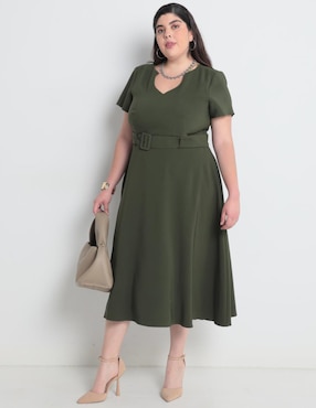 Vestido Midi Formal Rue De La Paix Para Mujer