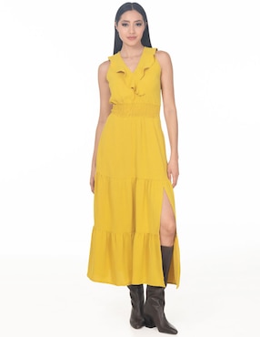 Vestido Midi Casual Sarah Bustani Para Mujer